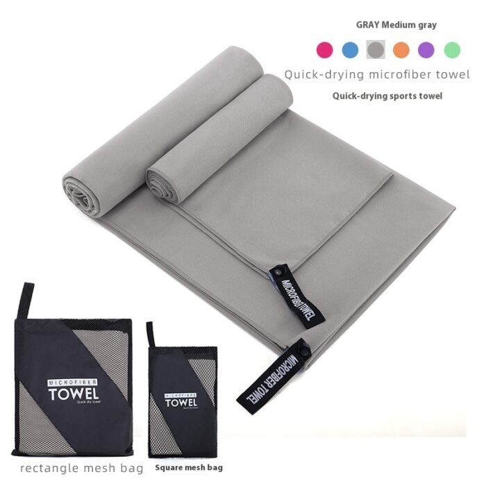 Double-sided Velvet Quick-drying Sports Towel Absorbent - Image 3