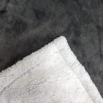 Household Lambswool Wearable Sleeved Warm Large Pocket Lazy Blanket - Image 4