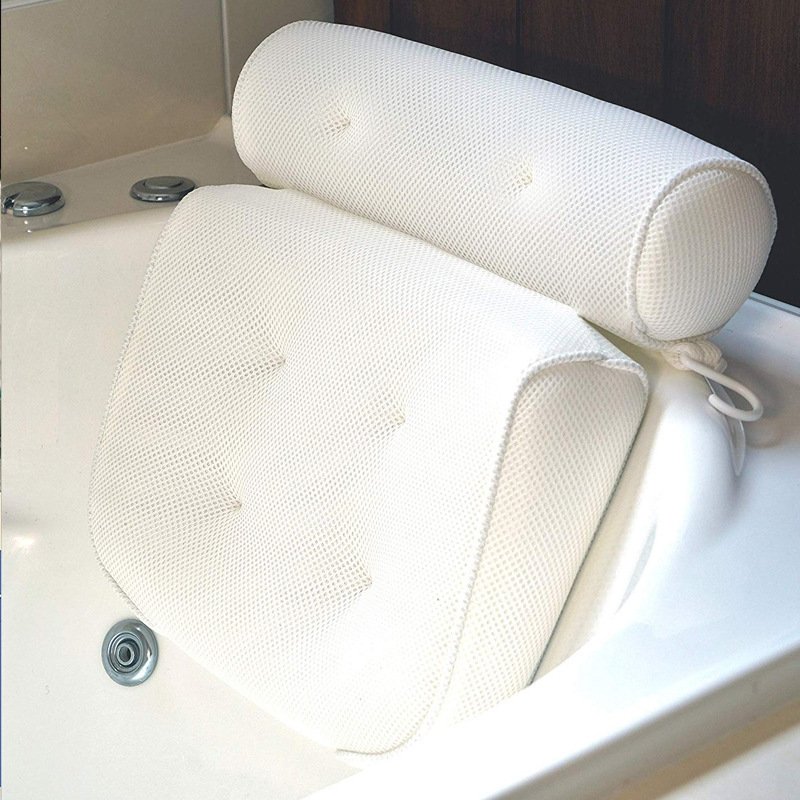 70fe87e1-c131-4e17-be87-dd5fb36179ff.jpg Bathroom Suction Cup Pillow Mesh Bath Pillow Pillow Bathtub Pillow Pillow - Image 2
