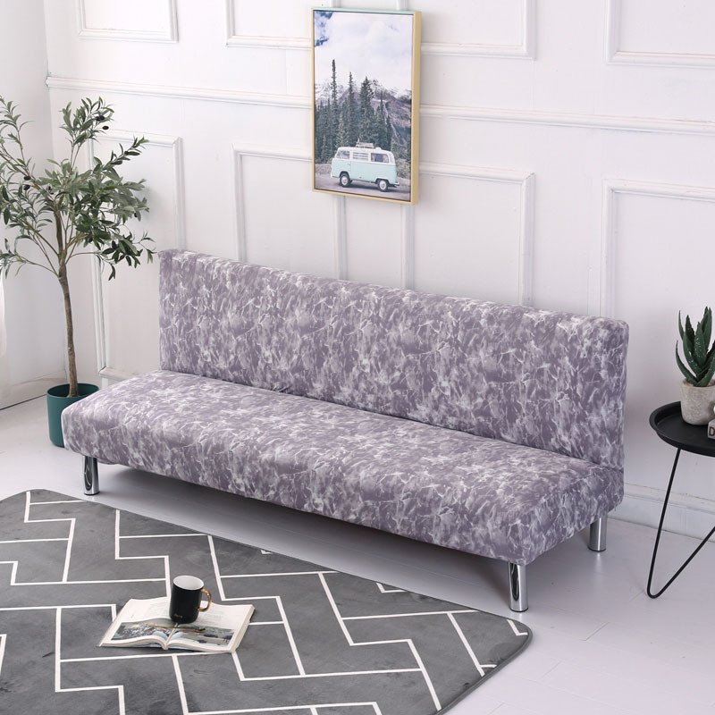 715410118413.jpg No armrest folding sofa bed cover - Image 5