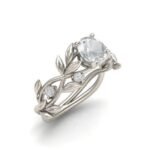 European and American fashion zircon jewelry Princess engagement ring - Image 10