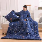 Wearable Sleeved Thick Warm Shoulder Pad For The Elderly Children's Anti-kick Quilt - Image 7