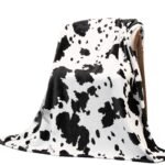 Cow Print Blanket Flannel Blanket - Image 2