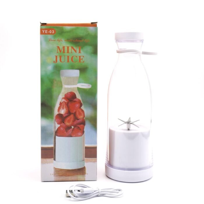Electric USB Wine Bottle Juicer Cup 6-leaf Cutter Head Household - Image 8