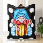 Christmas Thickening Print Flannel Blanket - Image 5