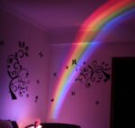 Novelty LED Romantic Sky Rainbow Colorful Projection Night Light - Image 2