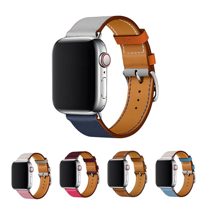 77837237085.jpg Contrast leather strap - Image 1