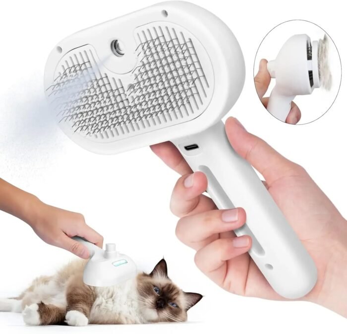 Pets Spray Hair Comb Pet Hair Remover Cleaning Brush Cats Grooming Dog Accessories Tools Dematting Water Mist Humidifier Comb Pet Supplies - Image 1