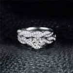 Women's Fashion Plating Couple Women's Ring Set - Image 2