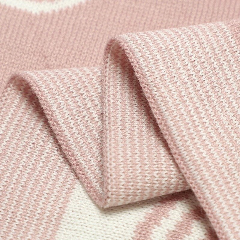 7ae803a9-872d-4cde-b283-2a664c97512a.jpg Baby Knitted Rainbow Hug Blanket Comforter - Image 7