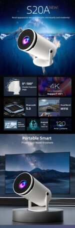 Barrel Machine Hy300 Smart AnzhuoHD Projection Screen Home Recommend Projector - Image 10