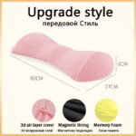 Pregnant Woman Sleeping On Bed To Support Lumbar Cushion - Image 8