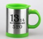 Automatic Stirring Glass Lazy Electric Mug Stainless Steel Electric Rotating Coffee Cup - Image 4
