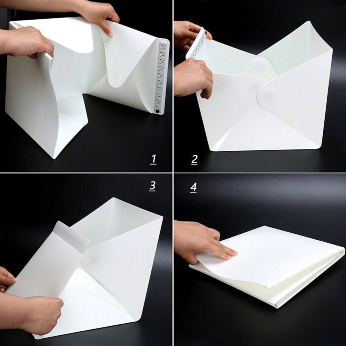 20cm folding studio Professional photo simple LED small light box - Image 5