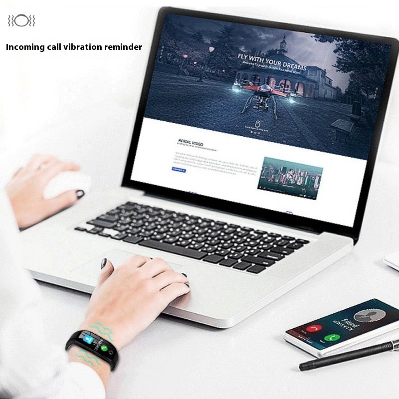 86ae4e91-9968-48c4-8098-e0e43ad9e1e8_trans.jpeg Color Screen F21 Smart Bracelet Monitor Sleep - Image 2