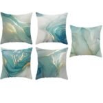 Artist Residence Office Ink Pattern Abstract Decorative Pillow Cover - Image 6