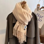 High-end Versatile Shawl Warm Thickened Scarf Dual-purpose - Image 2