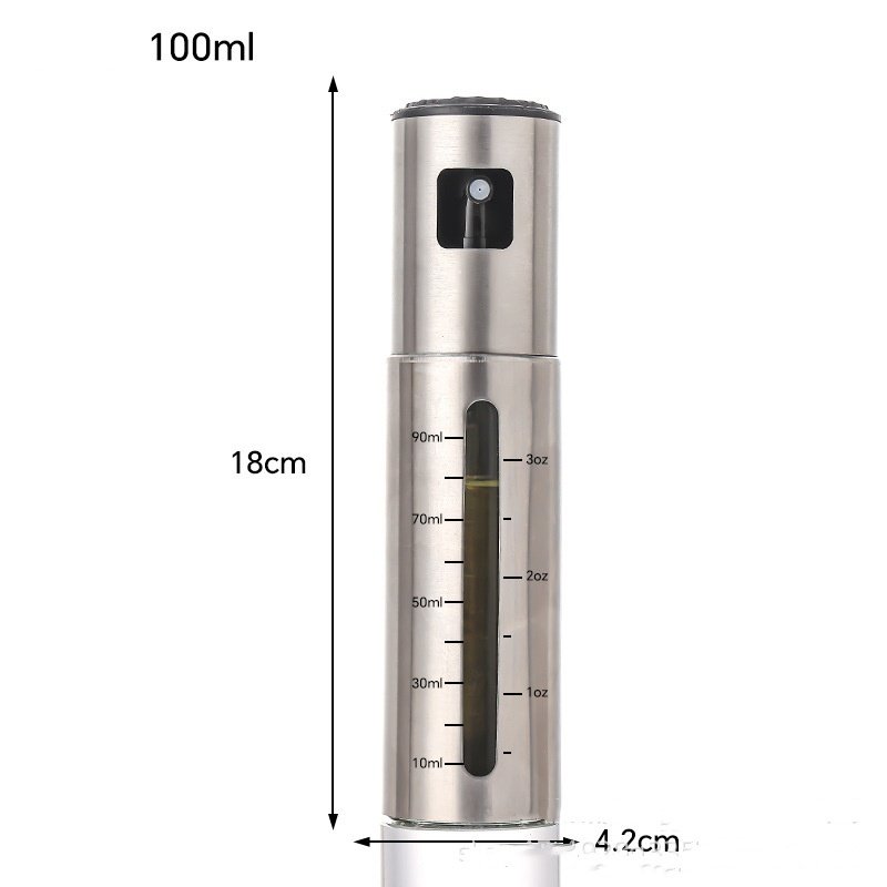 8bf90876-0634-4878-ba10-156fa3f59e98.jpg Fuel Spray Can Household Kitchen Supplies Artifact Stainless Steel Oil Injection Bottle Spice Bottle Spray Press Type Barbecue Oil Bottle Kitchen Gadgets - Image 7