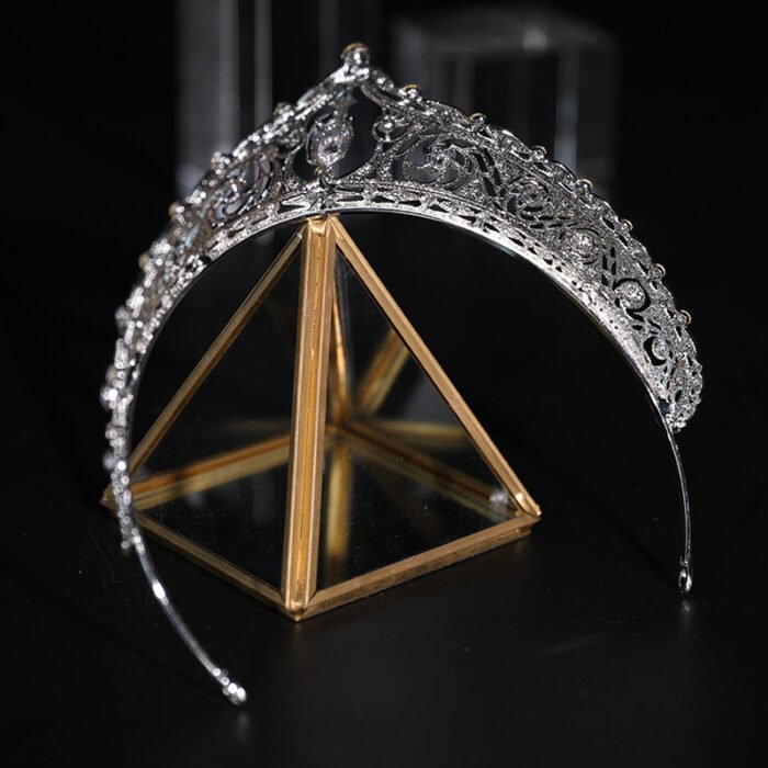 Wedding Makeup European-style Bridal Crown - Image 4