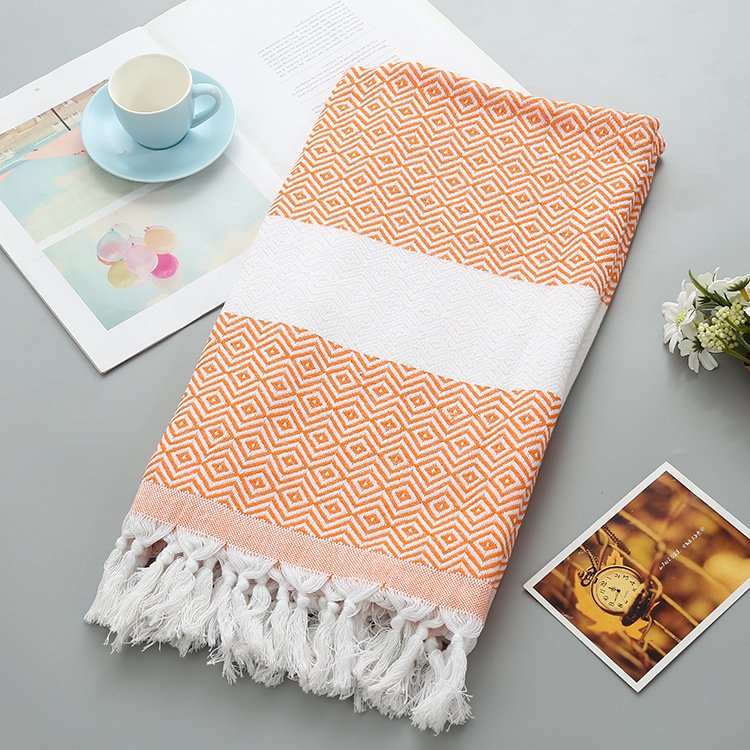 8dd7d538-56c6-4828-9021-cf51ec186463.jpg Handmade Tassel Blanket Turkish Beach Towel - Image 7