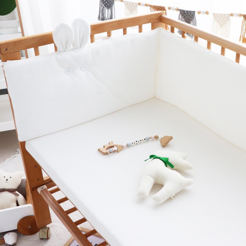 8f29b041-725d-4b0e-9b4b-32c5d27c4431.jpg Crib Bed Circumference Pure Cotton Bedding Set For Four Seasons - Image 1