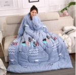 Winter Lazy Quilt with Sleeves - Image 10