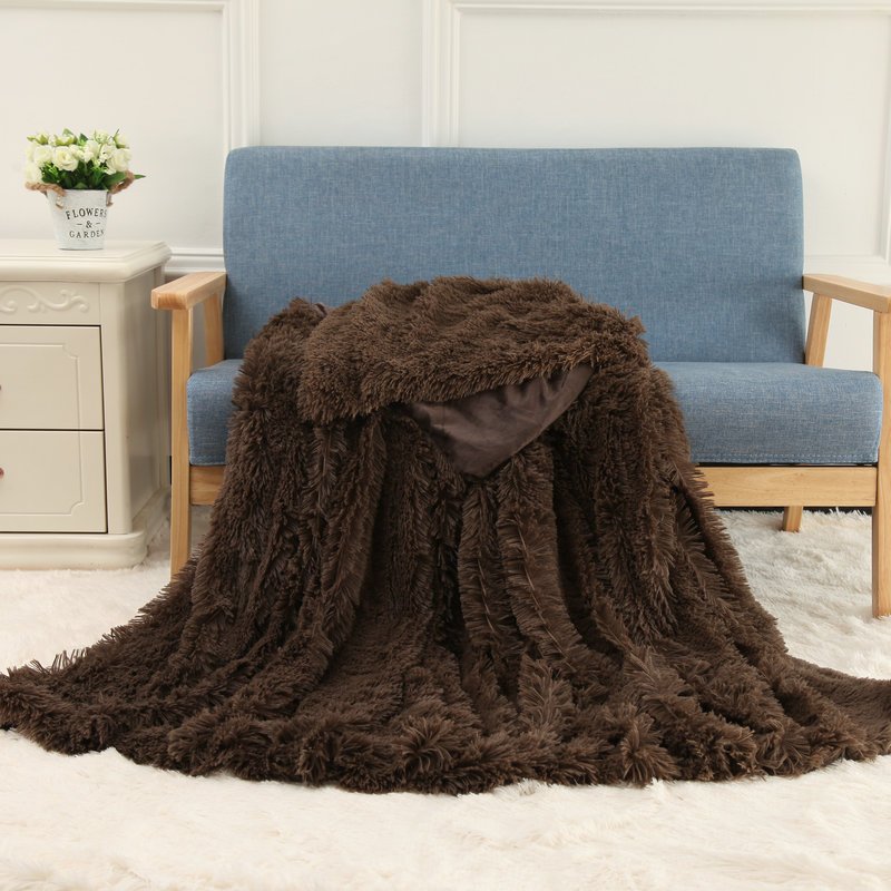933598361623.jpg Plush Blanket Double-layer Blanket Multifunctional - Image 8
