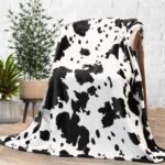 Cow Print Blanket Flannel Blanket - Image 8