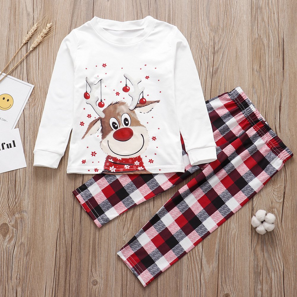 9482895512542.jpg Elk Print Christmas Parent-child Outfit - Image 4