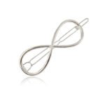 Geometric Triangle Metal Hair Clip Moon Bangs Clip - Image 10