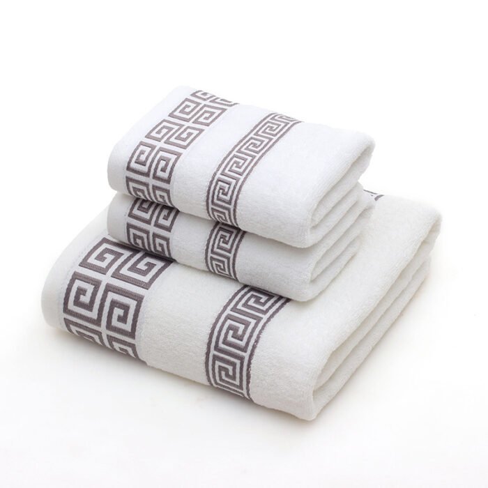 Towels Gift Box Three-piece Set - Image 8