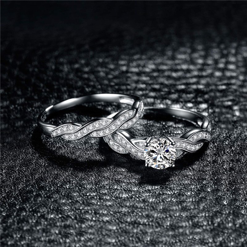 9bffe18b-498f-4d01-a1db-9245d21536cd.jpg Women's Fashion Plating Couple Women's Ring Set - Image 5