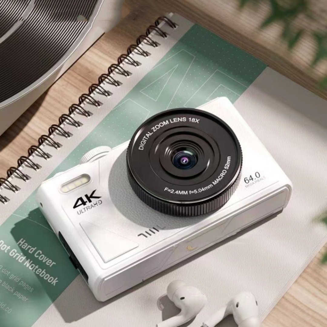 9d14b0a0-b176-4a5d-bf17-240c9ab6c86f.jpg 64 Million HD Student Entry-level Mirrorless CCD Camera - Image 1