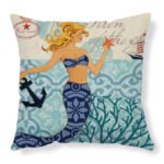 Cushion Covers Sea Turtle Printed Throw Pillow Cases For Home Decor Sofa Chair Seat - Image 9