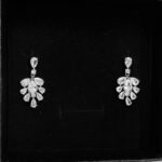 Women's Temperament Super Shiny AAA Zircon Ice Flowers Earrings - Image 3
