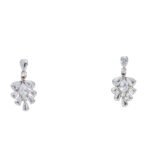 Women's Temperament Super Shiny AAA Zircon Ice Flowers Earrings - Image 4