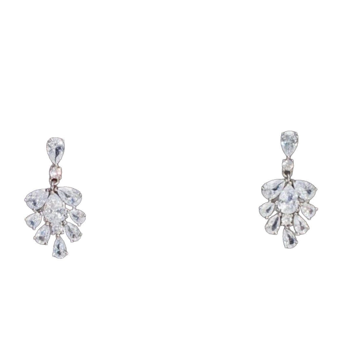 O1CN01vvnanb1gTXxTqpjNt_2219563674143-0-cib.jpg Women's Temperament Super Shiny AAA Zircon Ice Flowers Earrings - Image 4