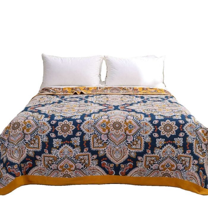 Cotton Multi-layer Gauze Towel Quilt Three-piece Set - Image 5
