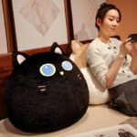 Fat Cat Plush Toy Cute Little Rabbit Bed Pillow Cushion Girl Sleeping Cuddle Sleeping Doll