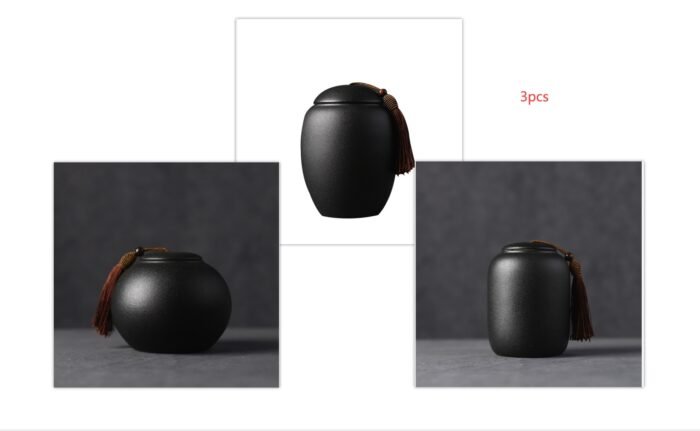 Ceramic jar sealed storage container - Image 6