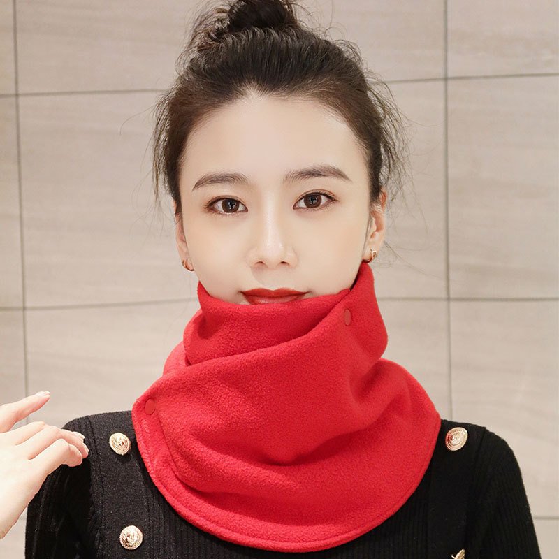 a5bb31ce-72fa-42a3-9a94-456c04ef38e5.jpg Women's Warm Plush Scarf Ins Cute And Versatile - Image 6