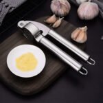 Stainless Steel Garlic Press Household Garlic Masher - Image 3