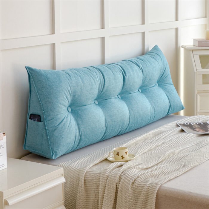 Cotton And Linen Cushion Without Bedside Soft Upholstery - Image 6