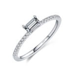 S925 Sterling Silver All-Match Simple Korean Trendy Micro-Inlaid Index Finger Ring Fashion Jewelry - Image 7