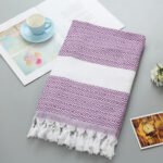 Handmade Tassel Blanket Turkish Beach Towel - Image 8