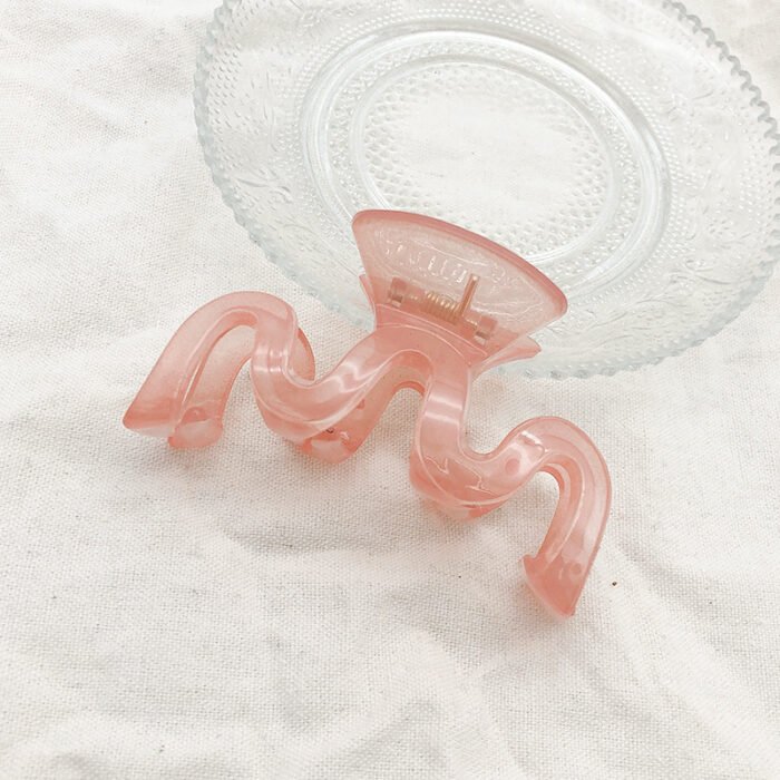 Korean-style Jelly Color Elegant Back Head Hairpin Ponytail Hairpin Headwear - Image 4