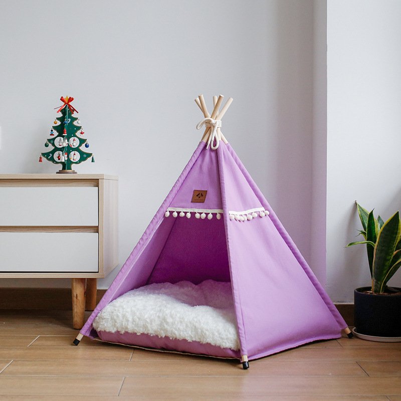 b01e0719-c51e-43ba-ab93-c036bb890869.jpg Upgraded Version Four Seasons Pet Cat Dog Tent - Image 9