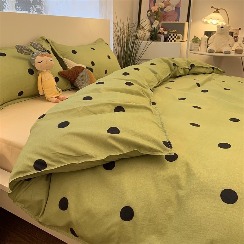 b02d2ccf-af5b-49b8-ada0-b36e5e7d518b.jpg Double-piece Foggy Gray Quilt Cover Four-piece Bedding Sheet Dormitory Bed Three-piece Set - Image 8