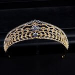 Bridal Headdress Baroque Korean Wedding Diamonds Individually Wrapped - Image 2