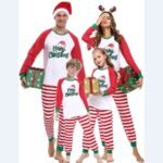 Clothes For The Whole Family A Family Of Four Stripes Christmas Suit - Image 5